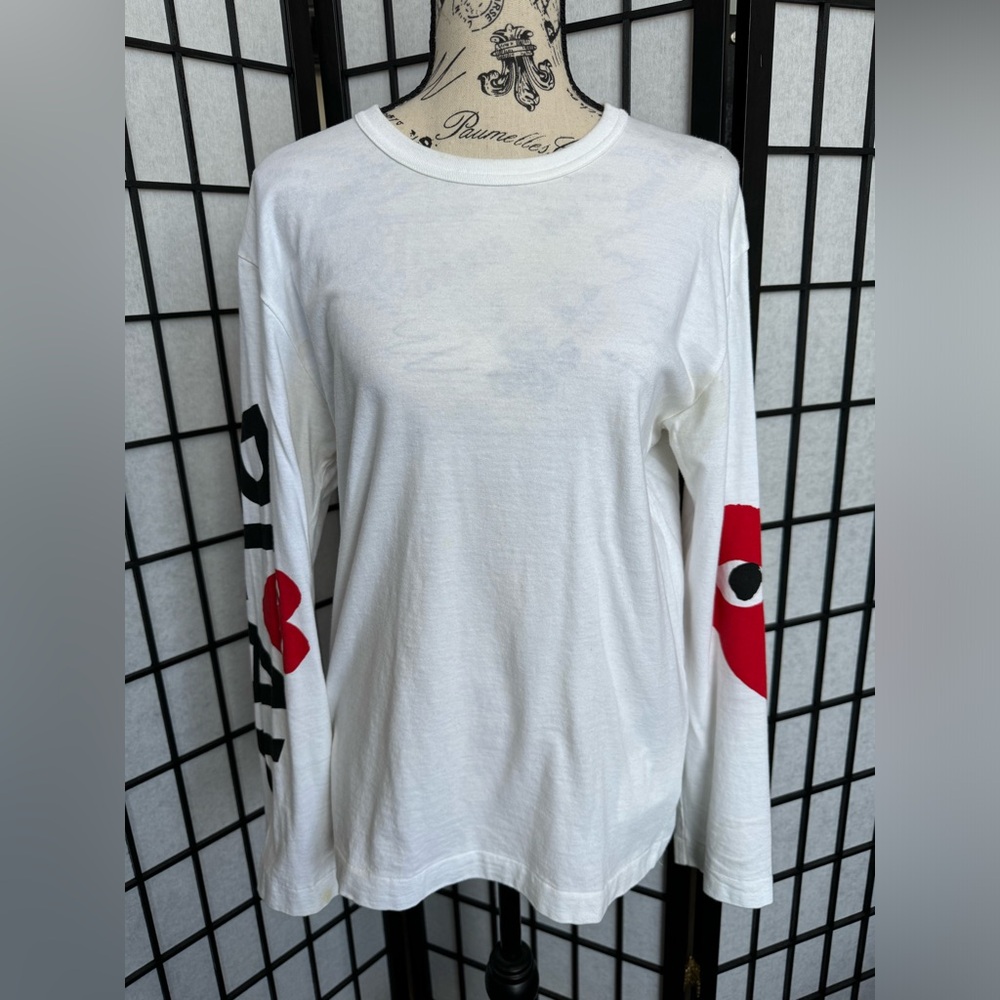 Comme des Garcons PLAY Long Sleeve Tee